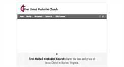 Desktop Screenshot of marionfumc.org